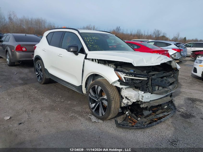 2024 Volvo Xc40 VIN: YV4L12UM9R2225356 Lot: 12134039