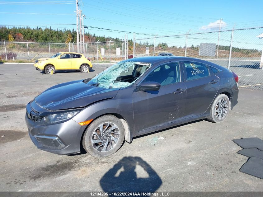 2019 Honda Civic Sedan VIN: 2HGFC2F76KH033537 Lot: 12134205