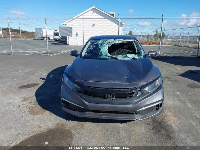 2019 Honda Civic Sedan VIN: 2HGFC2F76KH033537 Lot: 12134205