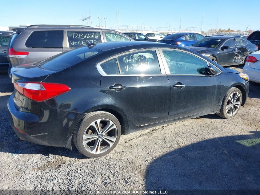 2014 Kia Forte VIN: KNAFX4A82E5194989 Lot: 12136509