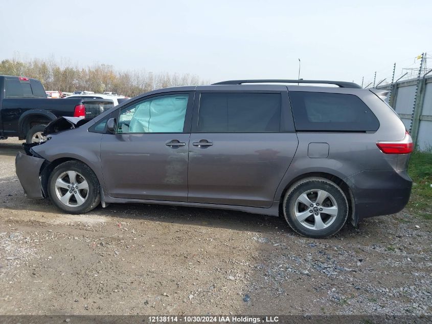 2020 Toyota Sienna Le VIN: 5TDKZ3DC1LS035328 Lot: 12138114