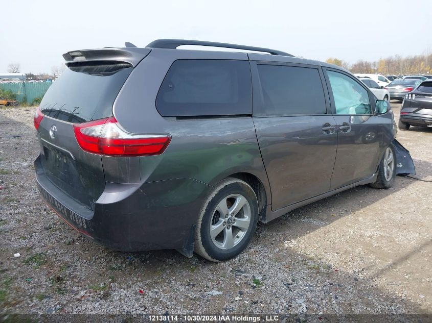 2020 Toyota Sienna Le VIN: 5TDKZ3DC1LS035328 Lot: 12138114