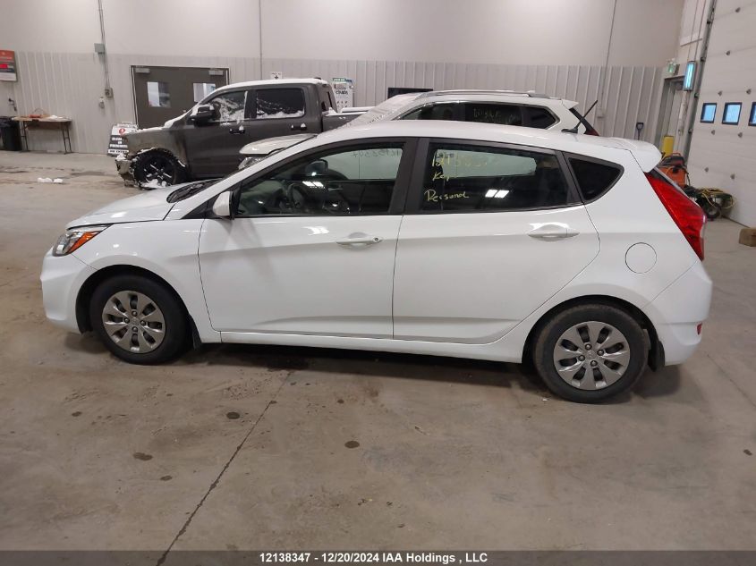 2017 Hyundai Accent Gl VIN: KMHCT5AE4HU351926 Lot: 12138347