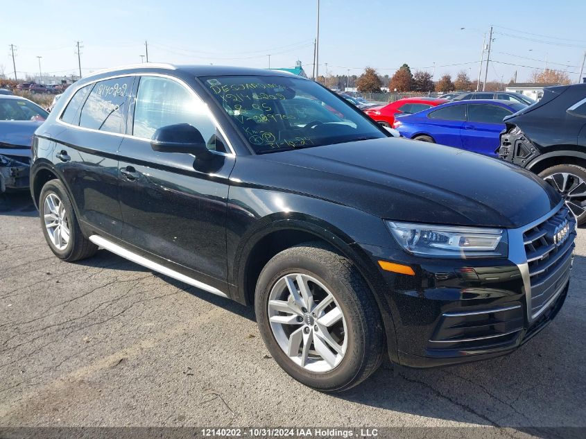 2018 Audi Q5 Premium VIN: WA1ANAFY8J2229700 Lot: 12140202