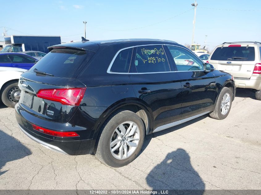 2018 Audi Q5 Premium VIN: WA1ANAFY8J2229700 Lot: 12140202