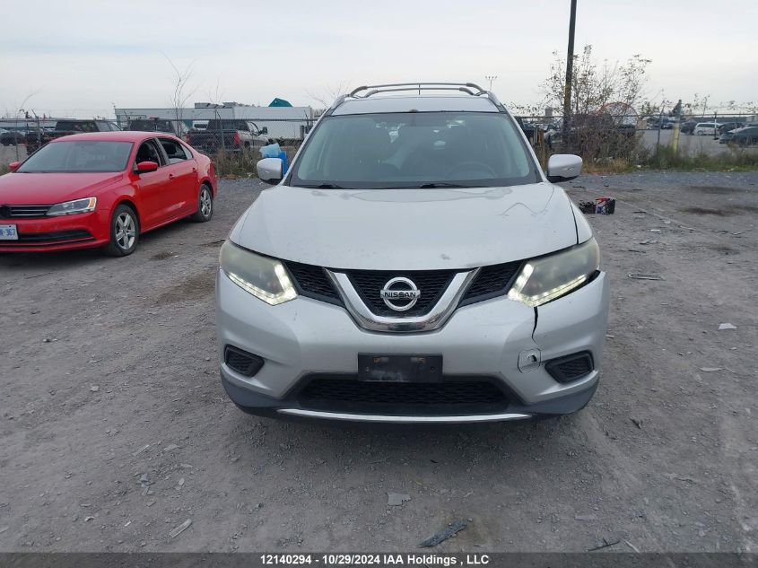 2015 Nissan Rogue S/Sl/Sv VIN: 5N1AT2MV3FC904151 Lot: 12140294