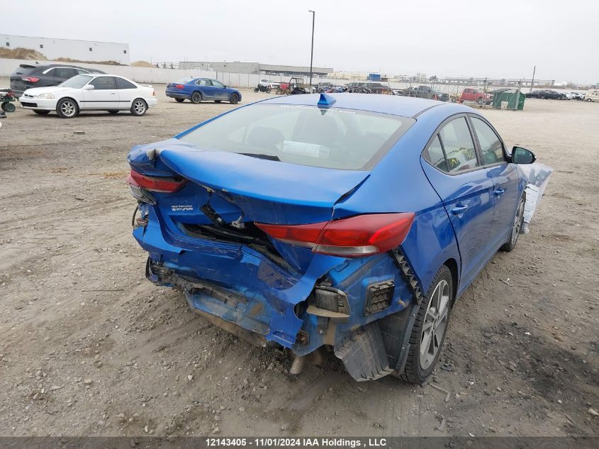 2017 Hyundai Elantra Se/Value/Limited VIN: KMHD84LFXHU249469 Lot: 12143405