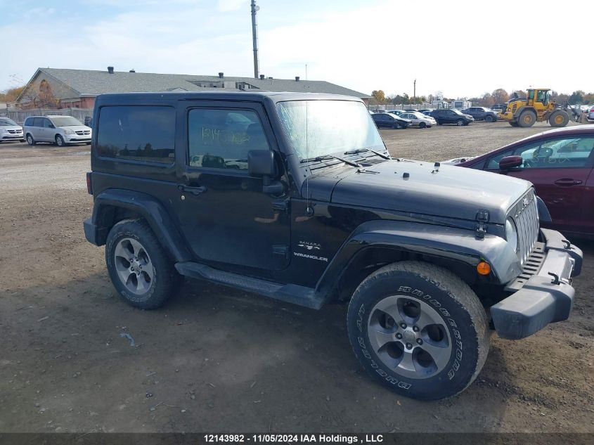 2016 Jeep Wrangler Sahara VIN: 1C4AJWBG9GL157713 Lot: 12143982