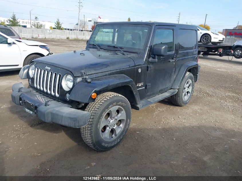 2016 Jeep Wrangler Sahara VIN: 1C4AJWBG9GL157713 Lot: 12143982