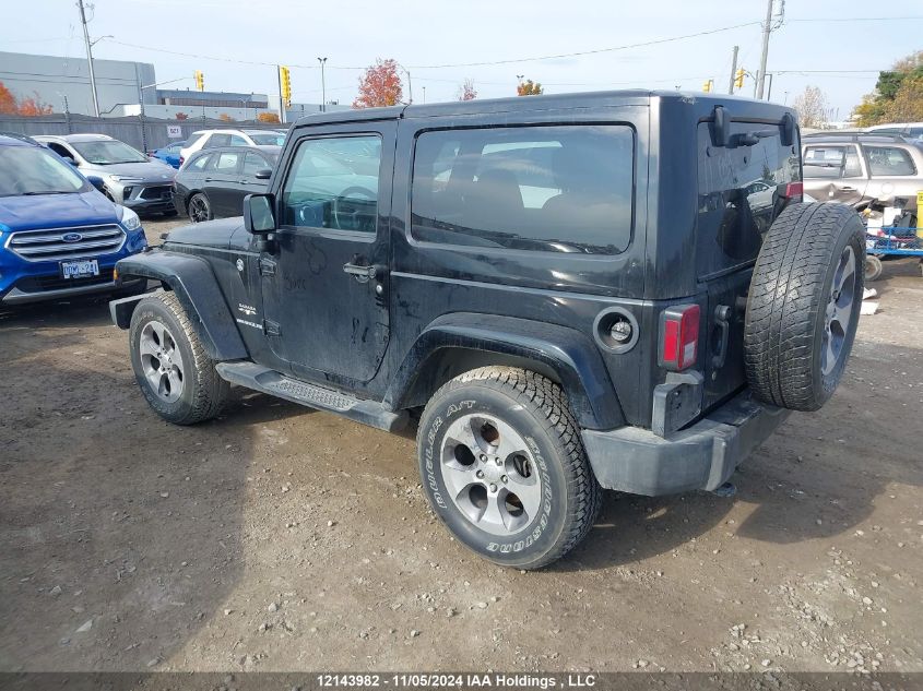 2016 Jeep Wrangler Sahara VIN: 1C4AJWBG9GL157713 Lot: 12143982