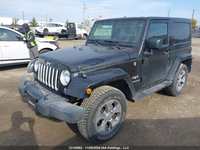 2016 Jeep Wrangler Sahara VIN: 1C4AJWBG9GL157713 Lot: 12143982