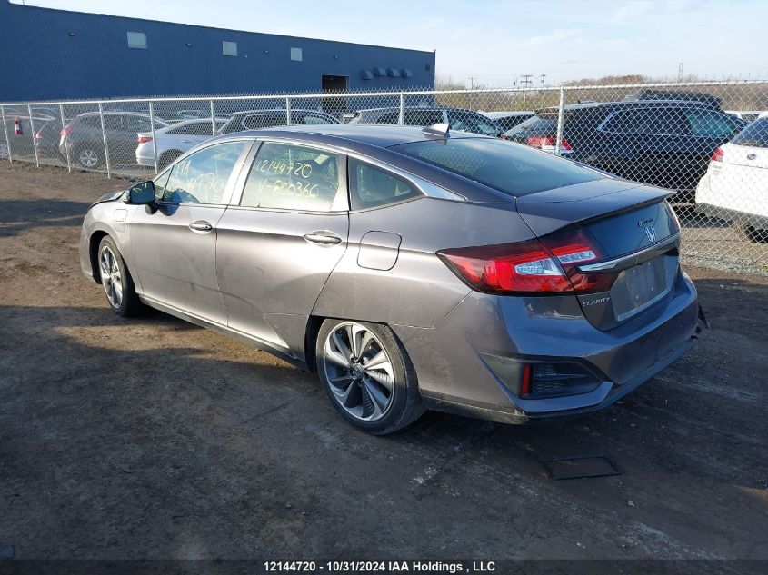 2020 Honda Clarity VIN: JHMZC5F11LC800366 Lot: 12144720