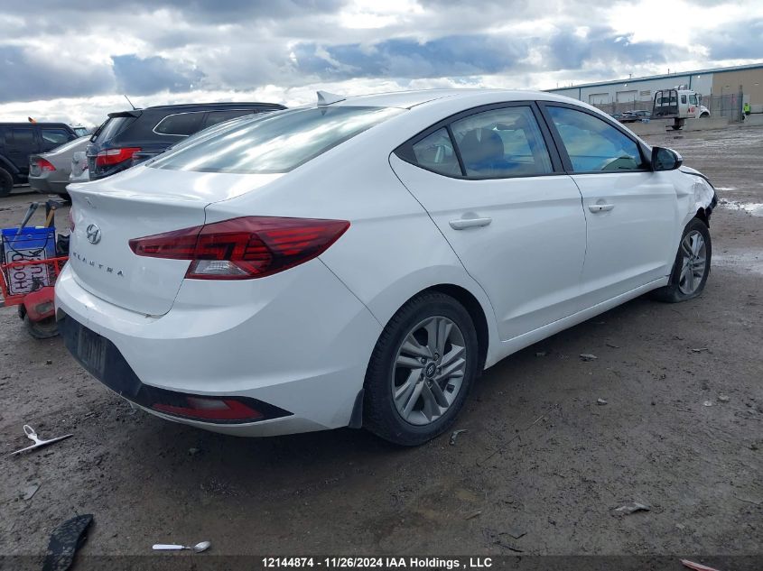 2020 Hyundai Elantra VIN: KMHD84LF6LU110254 Lot: 12144874