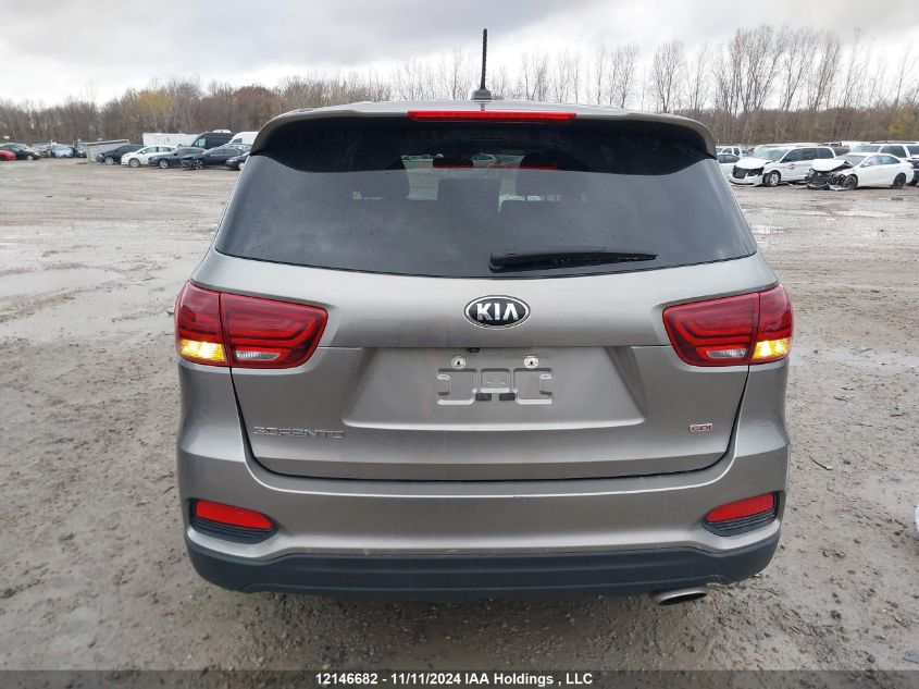 2019 Kia Sorento VIN: 5XYPG4A39KG549574 Lot: 12146682