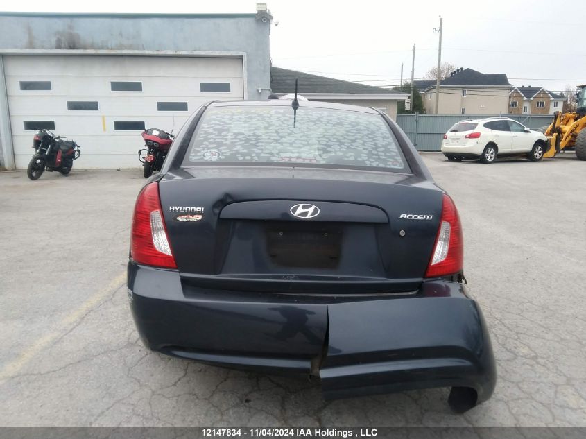 2010 Hyundai Accent Gls VIN: KMHCN4BC0AU483847 Lot: 12147834