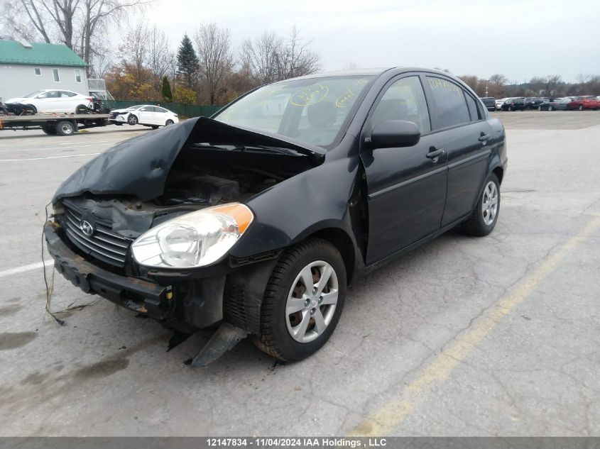 2010 Hyundai Accent Gls VIN: KMHCN4BC0AU483847 Lot: 12147834