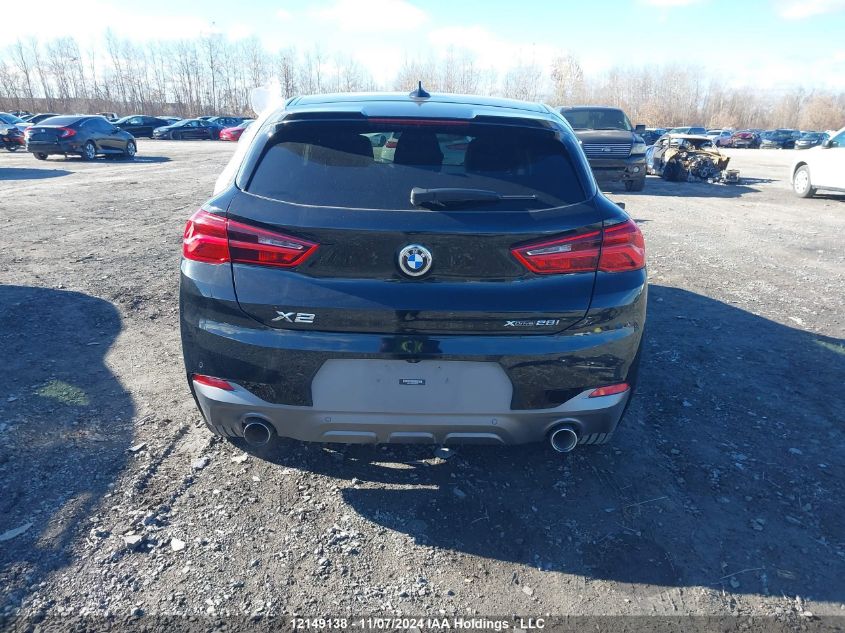 2018 BMW X2 X2 VIN: WBXYJ5C35JEF69732 Lot: 12149138