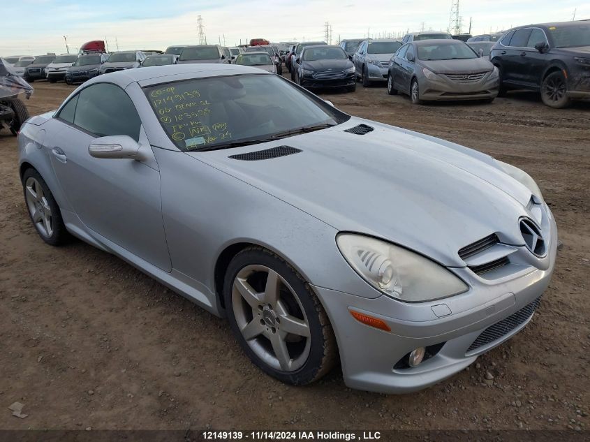 2006 Mercedes-Benz Slk-Class VIN: WDBWK54F96F103535 Lot: 12149139