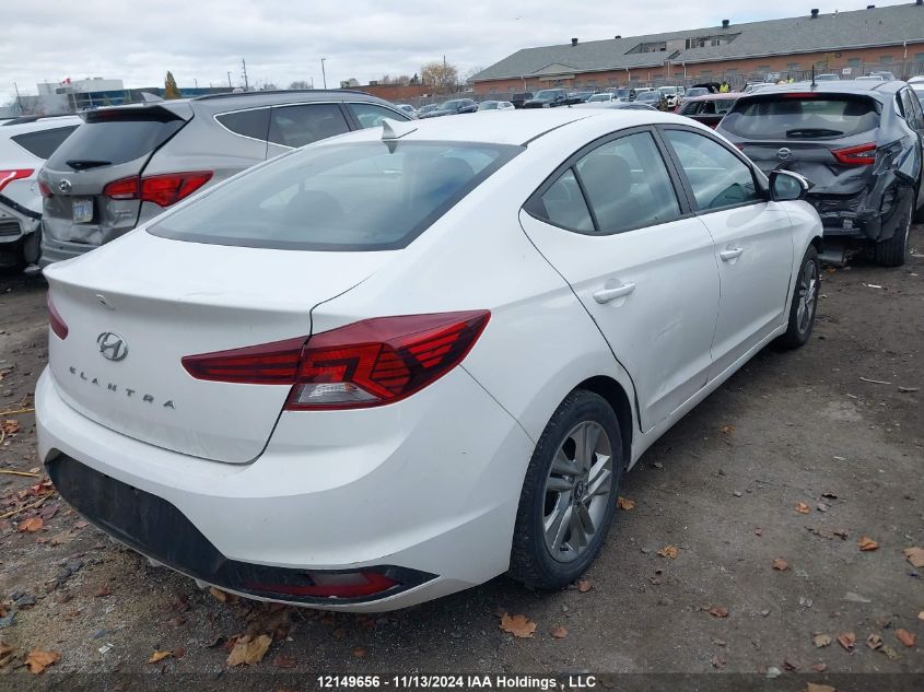 2019 Hyundai Elantra Preferred VIN: KMHD84LFXKU762972 Lot: 12149656