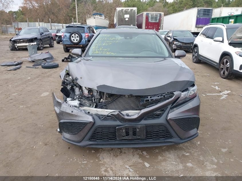 2022 Toyota Camry Xle/Se VIN: 4T1B21HK3NU016669 Lot: 12150845