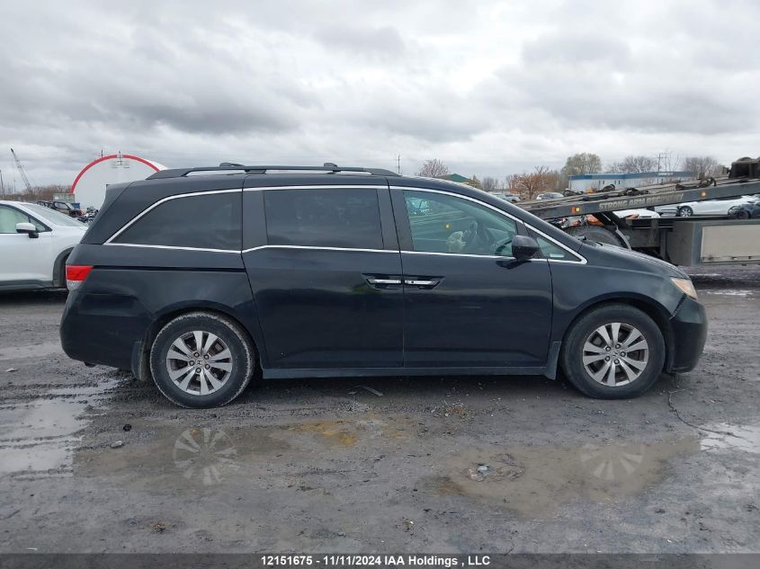 2014 Honda Odyssey Ex VIN: 5FNRL5H41EB508795 Lot: 12151675