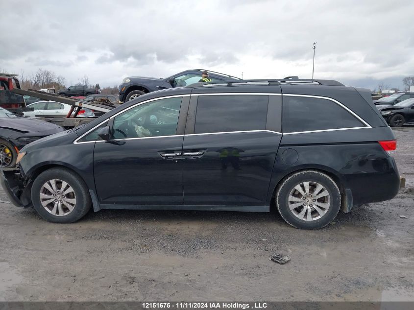 2014 Honda Odyssey Ex VIN: 5FNRL5H41EB508795 Lot: 12151675