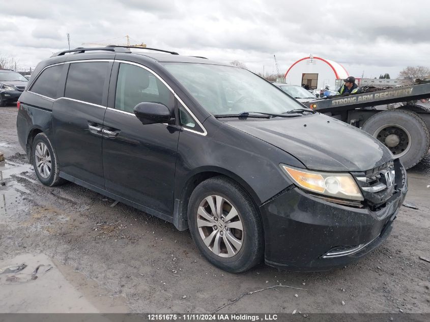 2014 Honda Odyssey Ex VIN: 5FNRL5H41EB508795 Lot: 12151675