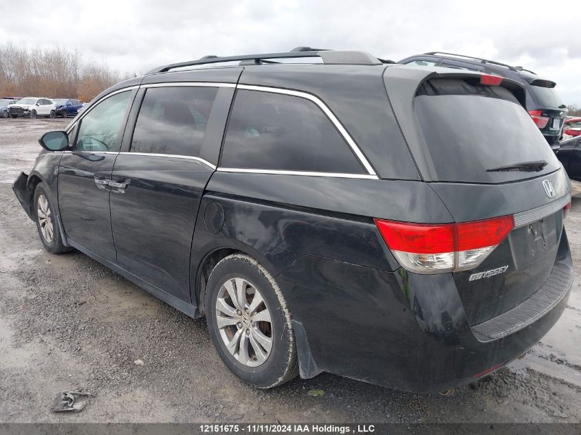 2014 Honda Odyssey Ex VIN: 5FNRL5H41EB508795 Lot: 12151675