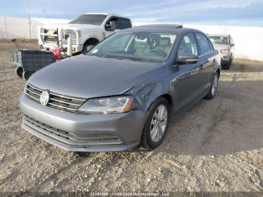 2017 Volkswagen Jetta Sedan VIN: 3VWDB7AJ2HM305971 Lot: 12151899