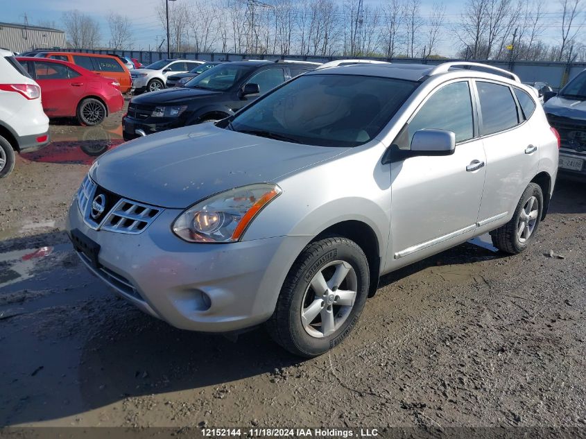 2013 Nissan Rogue VIN: JN8AS5MV7DW142807 Lot: 12152144