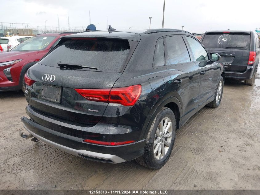 2020 Audi Q3 VIN: WA1AECF36L1015300 Lot: 12153313