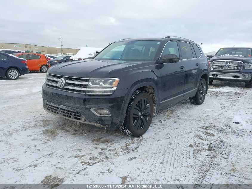 2019 Volkswagen Atlas VIN: 1V2NR2CA8KC569657 Lot: 12153666