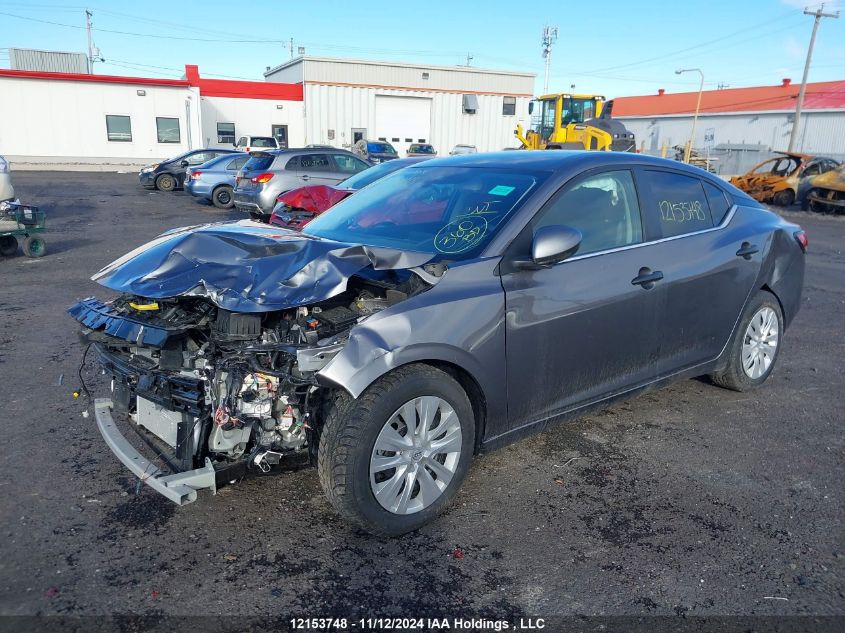 2024 Nissan Sentra S VIN: 3N1AB8BV1RY293581 Lot: 12153748