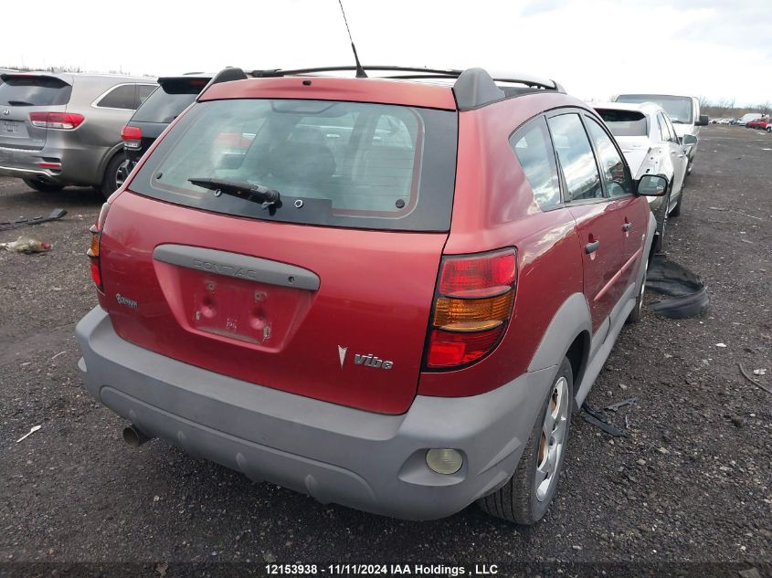 2004 Pontiac Vibe VIN: 5Y2SL62854Z466935 Lot: 12153938