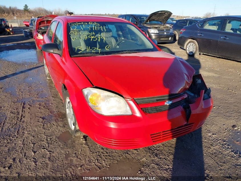 2007 Chevrolet Cobalt Ls VIN: 1G1AJ55F677179599 Lot: 12154641