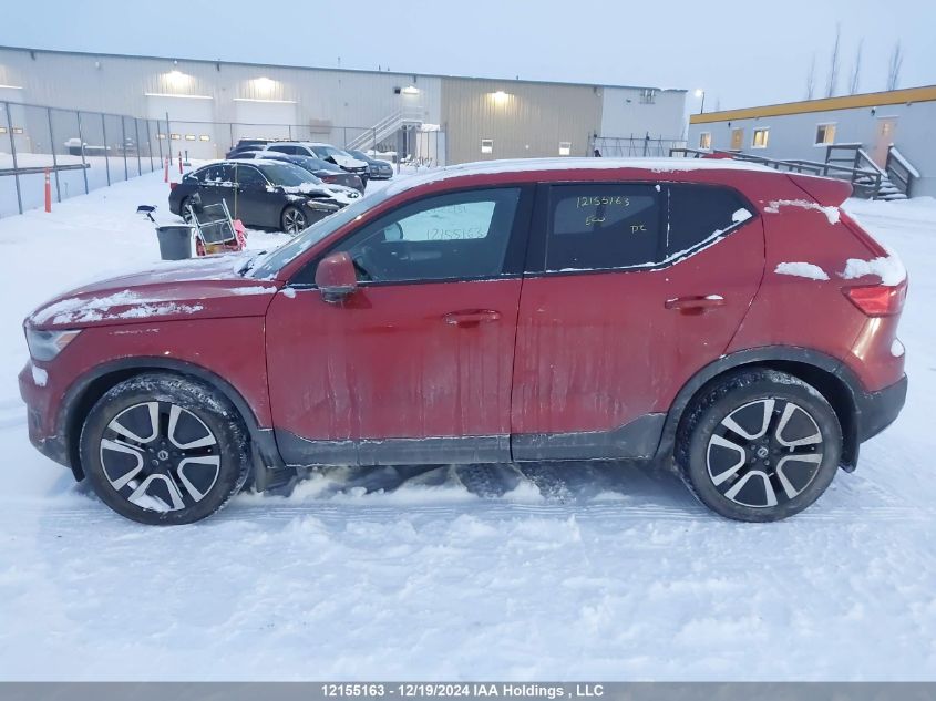 2021 Volvo Xc40 T5 Momentum VIN: YV4162UK9M2601439 Lot: 12155163