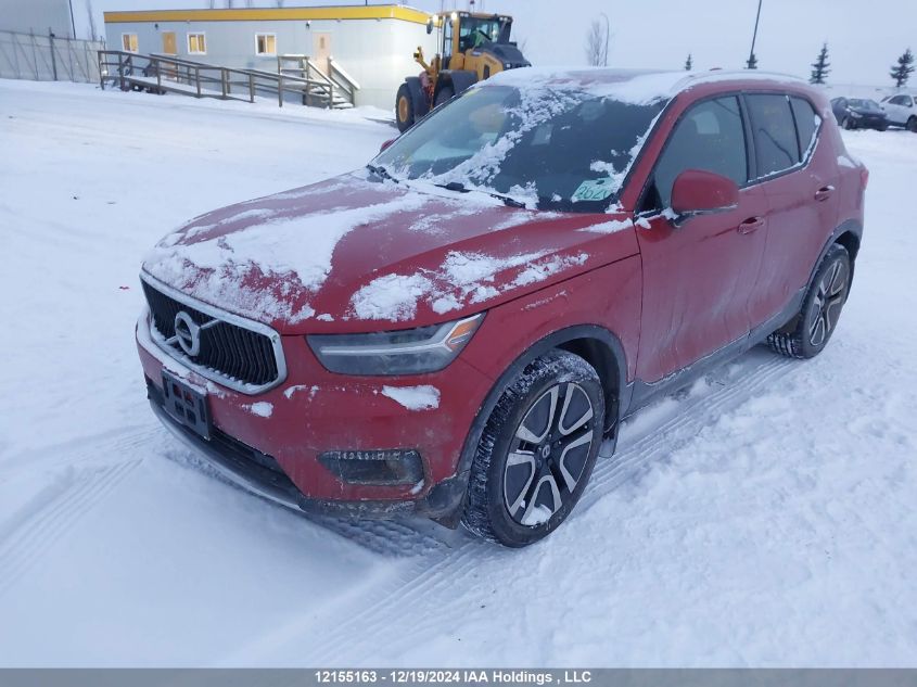 2021 Volvo Xc40 T5 Momentum VIN: YV4162UK9M2601439 Lot: 12155163