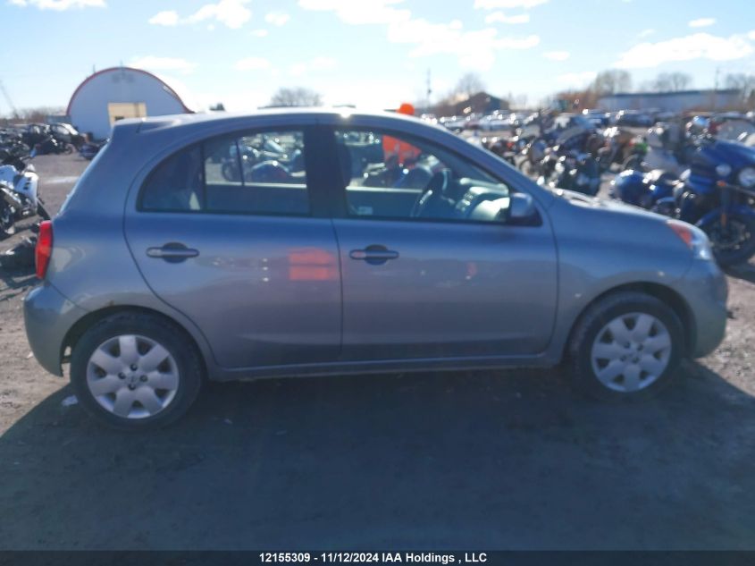 2015 Nissan Micra VIN: 3N1CK3CP0FL270376 Lot: 12155309