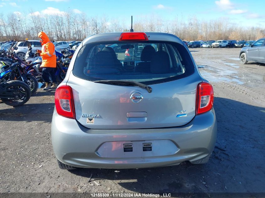 2015 Nissan Micra VIN: 3N1CK3CP0FL270376 Lot: 12155309