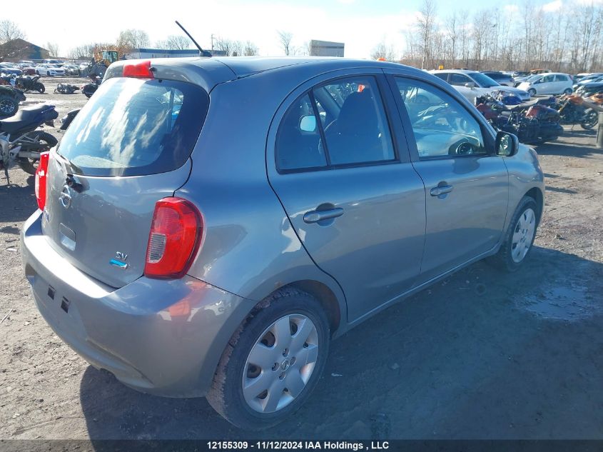 2015 Nissan Micra VIN: 3N1CK3CP0FL270376 Lot: 12155309