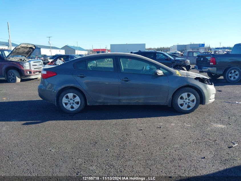 2014 Kia Forte Lx VIN: KNAFK4A63E5130196 Lot: 12155718