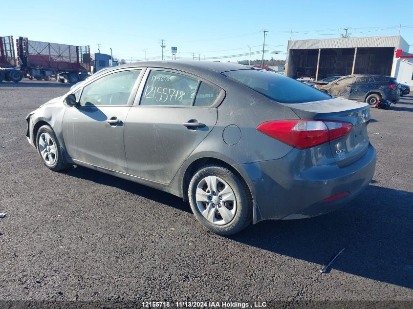 2014 Kia Forte Lx VIN: KNAFK4A63E5130196 Lot: 12155718