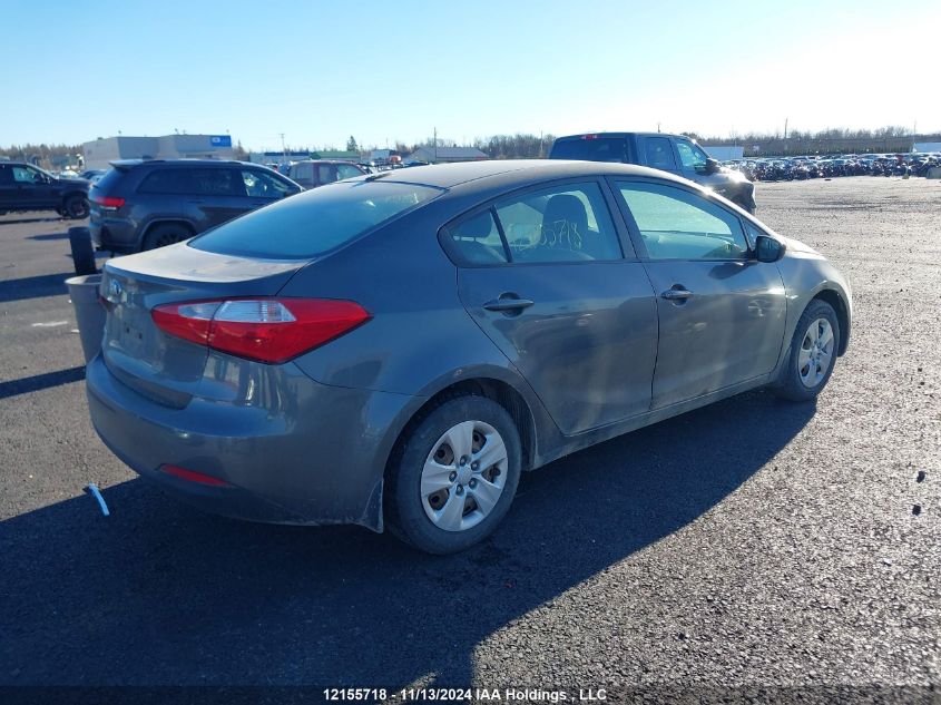 2014 Kia Forte Lx VIN: KNAFK4A63E5130196 Lot: 12155718