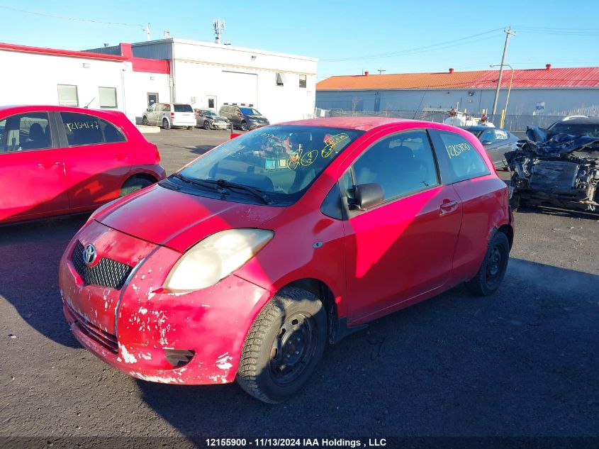 2008 Toyota Yaris VIN: JTDJT923585190433 Lot: 12155900