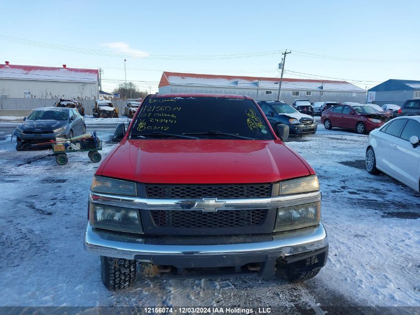 2007 Chevrolet Colorado VIN: 1GCDT199778249441 Lot: 12156074