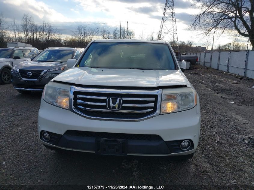 2013 Honda Pilot Touring VIN: 5FNYF4H94DB504568 Lot: 12157379