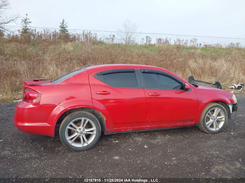 2013 Dodge Avenger Sxt VIN: 1C3CDZCB0DN675394 Lot: 12157915