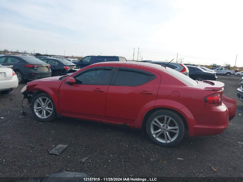 2013 Dodge Avenger Sxt VIN: 1C3CDZCB0DN675394 Lot: 12157915