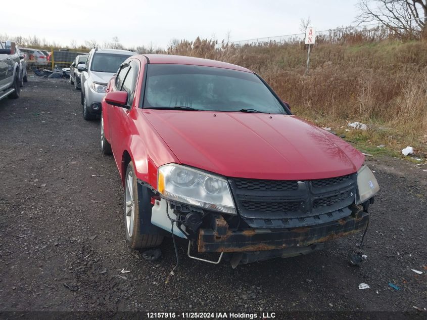 2013 Dodge Avenger Sxt VIN: 1C3CDZCB0DN675394 Lot: 12157915