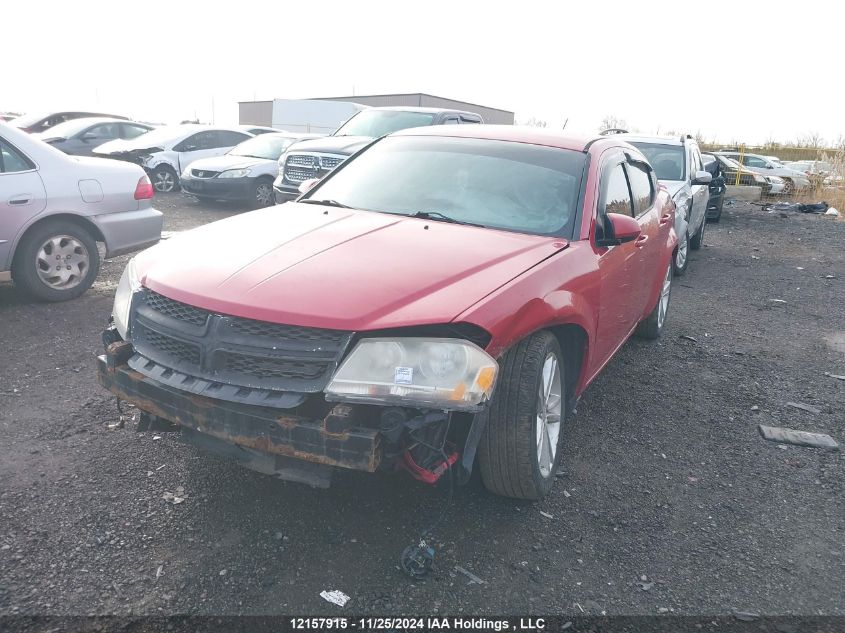 2013 Dodge Avenger Sxt VIN: 1C3CDZCB0DN675394 Lot: 12157915